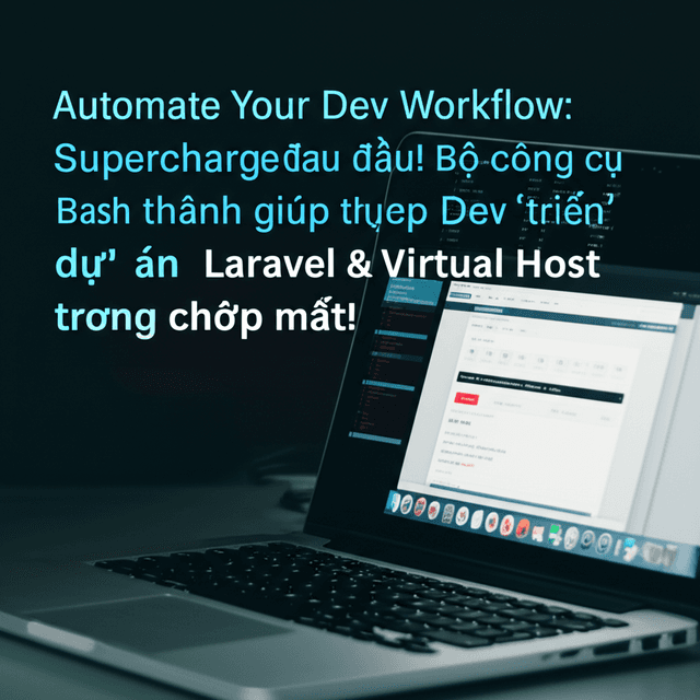Tạm biệt cấu hình đau đầu! Bộ công cụ Bash thần thánh giúp Dev ‘triển’ dự án Laravel & Virtual Host trong chớp mắt!