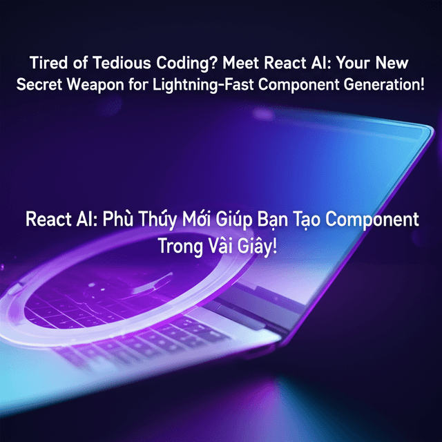 React AI: Phù Thủy Mới Giúp Bạn Tạo Component Trong Vài Giây!