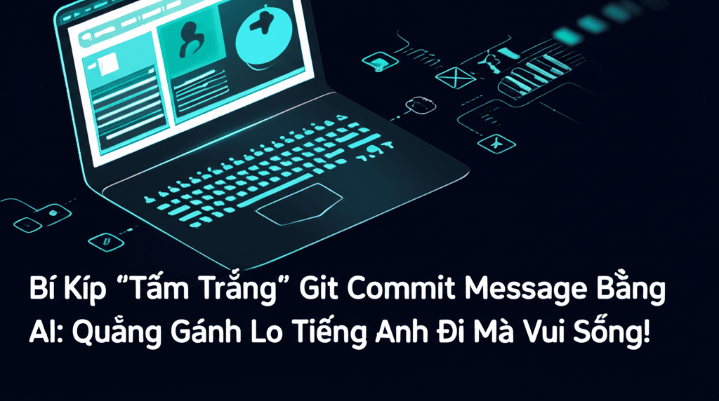 Bí Kíp “Tắm Trắng” Git Commit Message Bằng AI: Quẳng Gánh Lo Tiếng Anh Đi Mà Vui Sống!