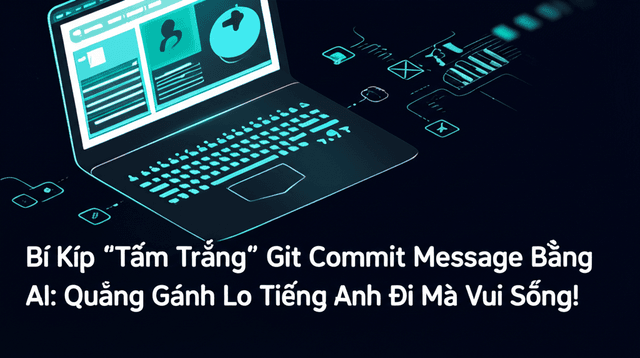 Bí Kíp “Tắm Trắng” Git Commit Message Bằng AI: Quẳng Gánh Lo Tiếng Anh Đi Mà Vui Sống!