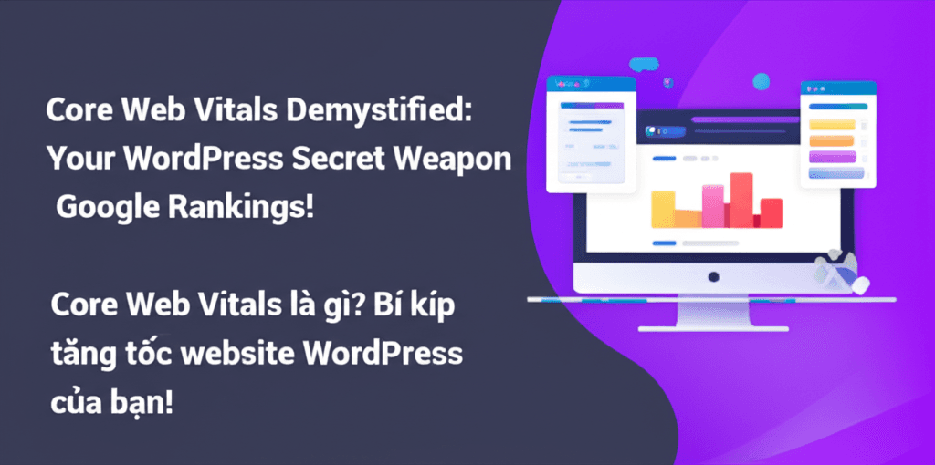 Core Web Vitals là gì? Bí kíp tăng tốc website WordPress của bạn!
