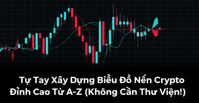 Tự Tay Xây Dựng Biểu Đồ Nến Crypto Đỉnh Cao Từ A-Z (Không Cần Thư Viện!)