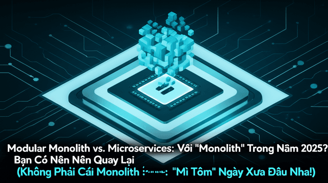 Bạn Có Nên Quay Lại Với "Monolith" Trong Năm 2025? (Không Phải Cái Monolith "Mì Tôm" Ngày Xưa Đâu Nha!)