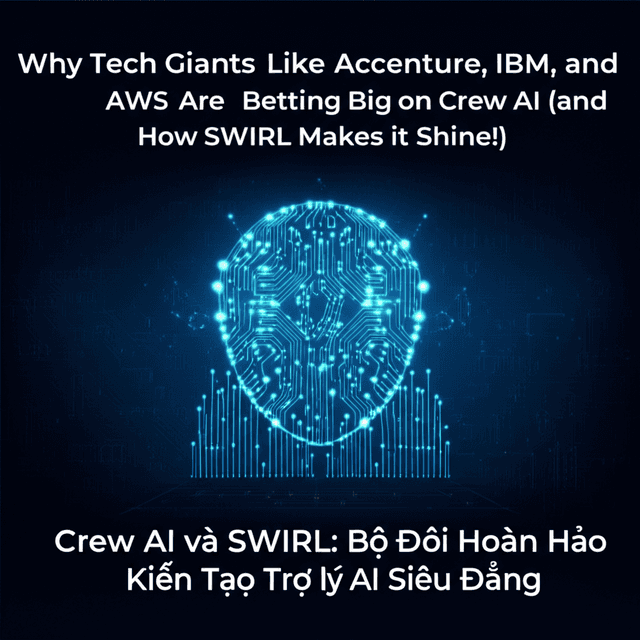 Crew AI và SWIRL: Bộ Đôi Hoàn Hảo Kiến Tạo Trợ Lý AI Siêu Đẳng