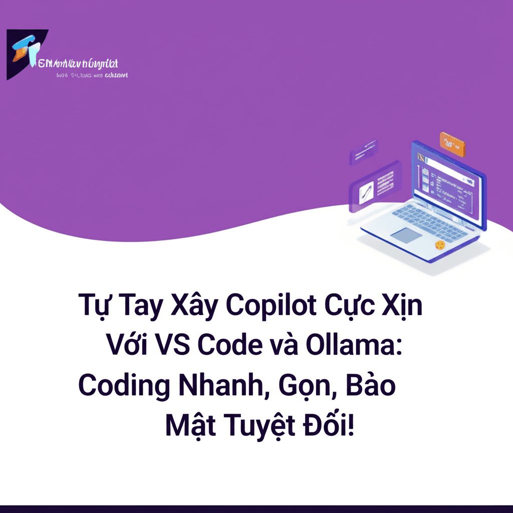 Tự Tay Xây Copilot Cực Xịn Với VS Code và Ollama: Coding Nhanh, Gọn, Bảo Mật Tuyệt Đối!