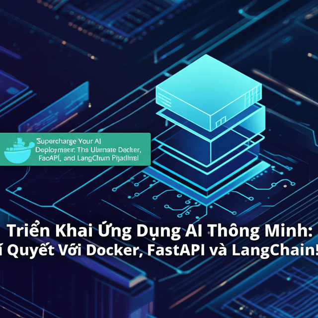Triển Khai Ứng Dụng AI Thông Minh: Bí Quyết Với Docker, FastAPI và LangChain!