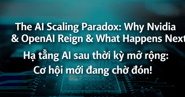 Hạ tầng AI sau thời kỳ mở rộng: Cơ hội mới đang chờ đón!