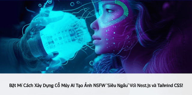 Bật Mí Cách Xây Dựng Cỗ Máy AI Tạo Ảnh NSFW 'Siêu Ngầu' Với Next.js và Tailwind CSS!