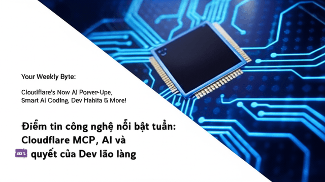 Điểm tin công nghệ nổi bật tuần: Cloudflare MCP, AI và bí quyết của Dev lão làng