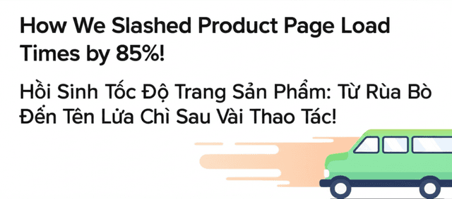 Hồi Sinh Tốc Độ Trang Sản Phẩm: Từ Rùa Bò Đến Tên Lửa Chỉ Sau Vài Thao Tác!