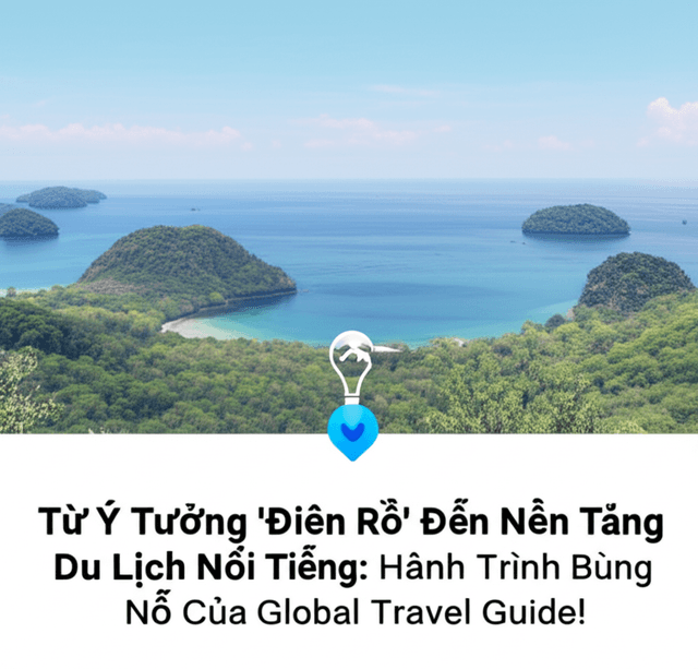 Từ Ý Tưởng 'Điên Rồ' Đến Nền Tảng Du Lịch Nổi Tiếng: Hành Trình Bùng Nổ Của Global Travel Guide!