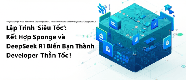Lập Trình 'Siêu Tốc': Kết Hợp Sponge và DeepSeek R1 Biến Bạn Thành Developer 'Thần Tốc'!