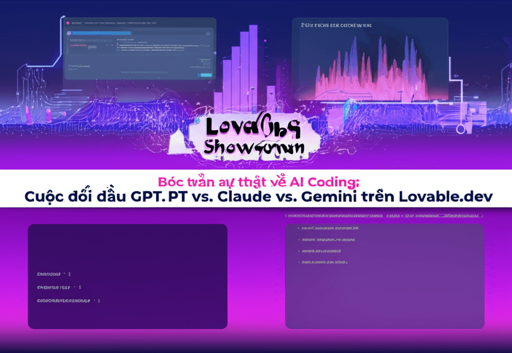 Bóc trần sự thật về AI Coding: Cuộc đối đầu GPT vs. Claude vs. Gemini trên Lovable.dev