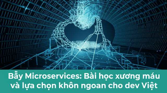 Bẫy Microservices: Bài học xương máu và lựa chọn khôn ngoan cho dev Việt