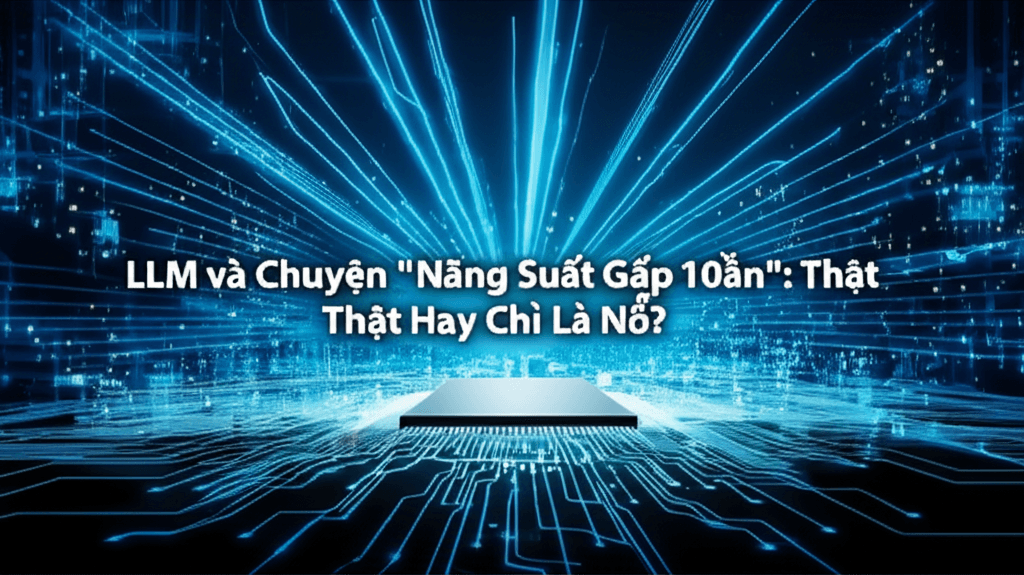LLM và Chuyện "Năng Suất Gấp 10 Lần": Thật Hay Chỉ Là Nổ?