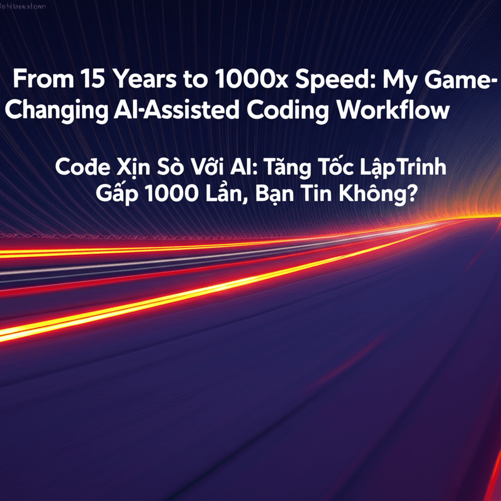Code Xịn Sò Với AI: Tăng Tốc Lập Trình Gấp 1000 Lần, Bạn Tin Không?