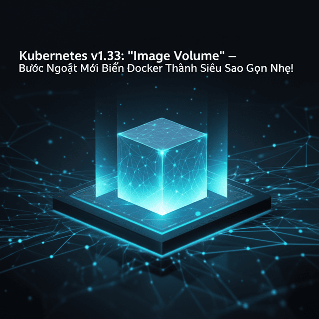 Kubernetes v1.33: "Image Volume" – Bước Ngoặt Mới Biến Docker Thành Siêu Sao Gọn Nhẹ!