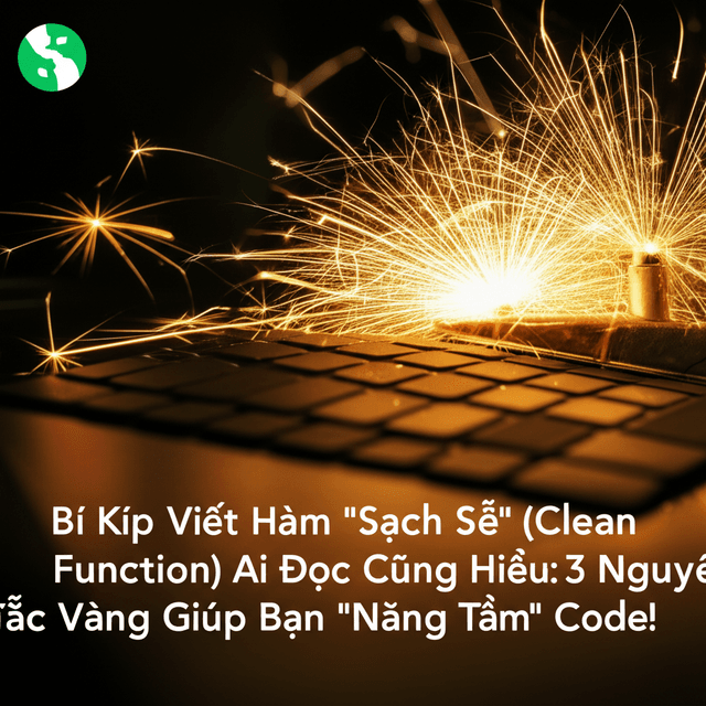 Bí Kíp Viết Hàm "Sạch Sẽ" (Clean Function) Ai Đọc Cũng Hiểu: 3 Nguyên Tắc Vàng Giúp Bạn "Nâng Tầm" Code!