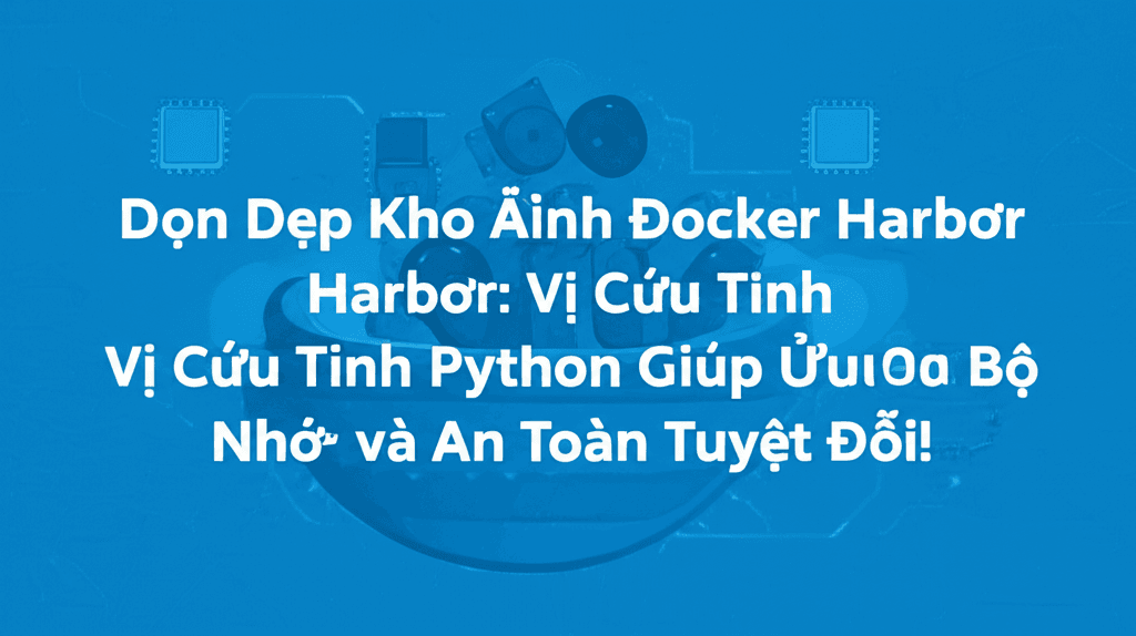 Dọn Dẹp Kho Ảnh Docker Harbor: Vị Cứu Tinh Python Giúp Tối Ưu Bộ Nhớ và An Toàn Tuyệt Đối!