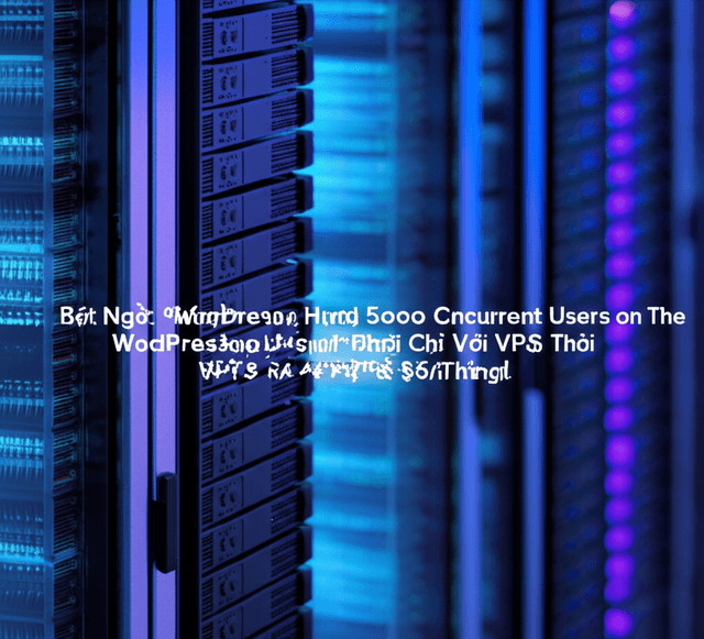 Bất Ngờ: WordPress Chạy 5000 Người Dùng Đồng Thời Chỉ Với VPS 1GB RAM & $6/Tháng!