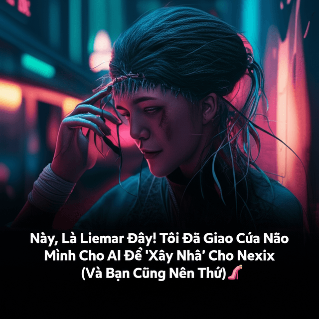 Này, Là Liemar Đây! Tôi Đã Giao Nửa Cái Não Mình Cho AI Để 'Xây Nhà' Cho Nexix (Và Bạn Cũng Nên Thử) 💅