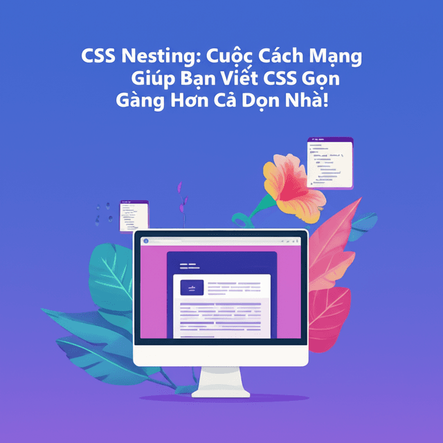 CSS Nesting: Cuộc Cách Mạng Giúp Bạn Viết CSS Gọn Gàng Hơn Cả Dọn Nhà!
