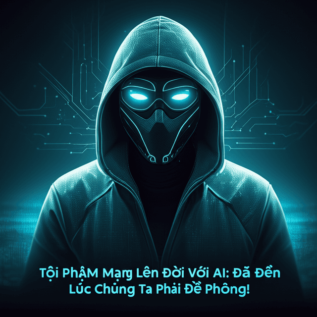 Tội Phạm Mạng Lên Đời Với AI: Đã Đến Lúc Chúng Ta Phải Đề Phòng!