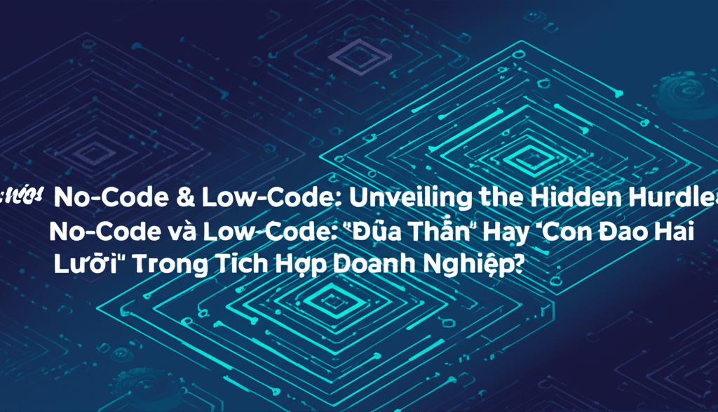 No-Code và Low-Code: "Đũa Thần" Hay "Con Dao Hai Lưỡi" Trong Tích Hợp Doanh Nghiệp?