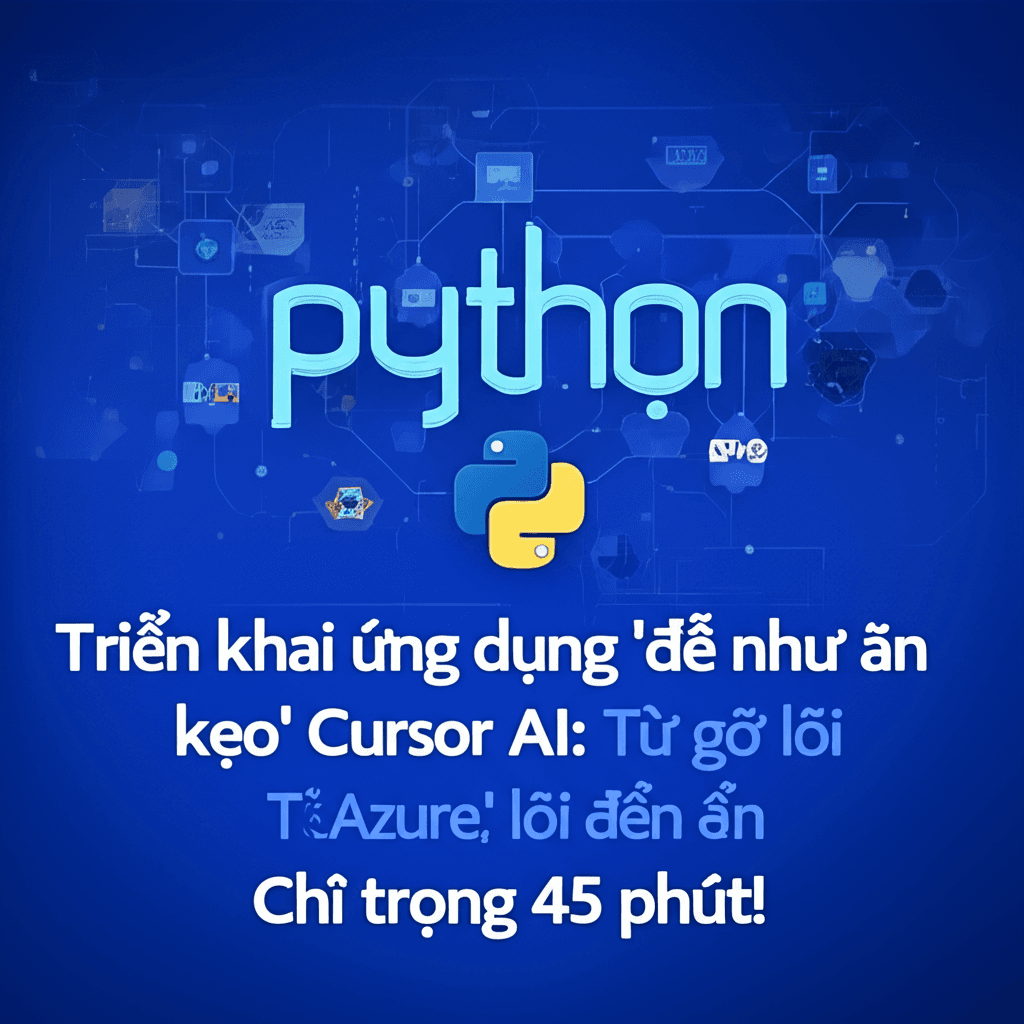 Triển khai ứng dụng 'dễ như ăn kẹo' với Cursor AI: Từ gỡ lỗi đến Azure chỉ trong 45 phút!